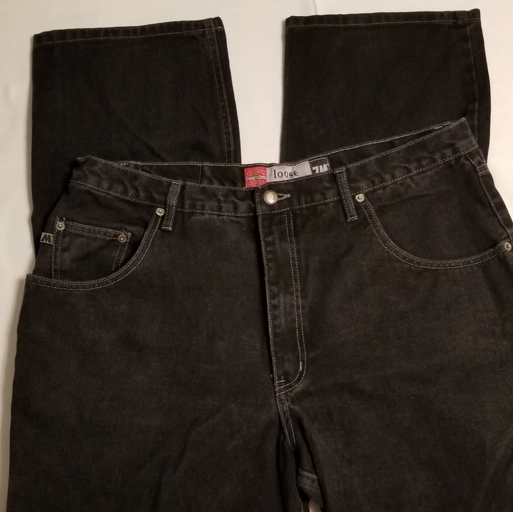 7M Loose fit Black jeans